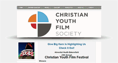 Desktop Screenshot of christianyouthfilmfestival.org